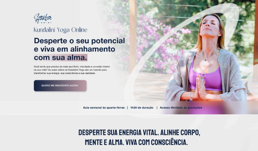 Projeto Kundalini Yoga Online